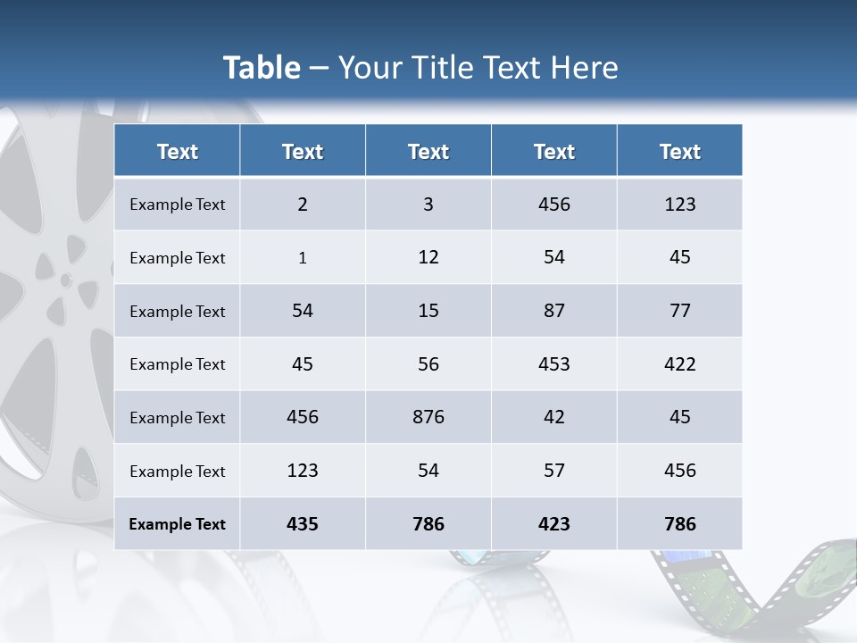 Picture Graphic Video PowerPoint Template