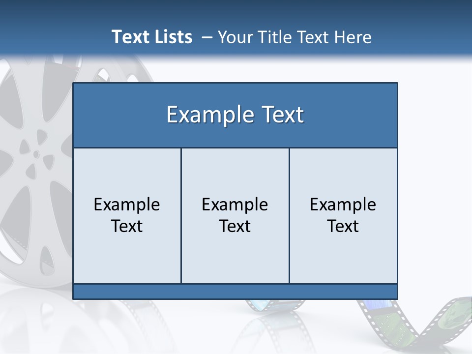 Picture Graphic Video PowerPoint Template