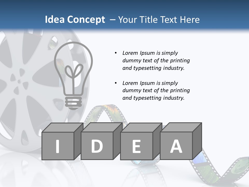 Picture Graphic Video PowerPoint Template