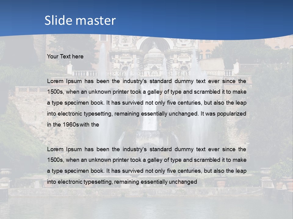 Summer Construction Italy PowerPoint Template