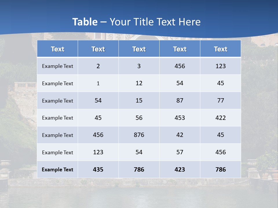 Summer Construction Italy PowerPoint Template