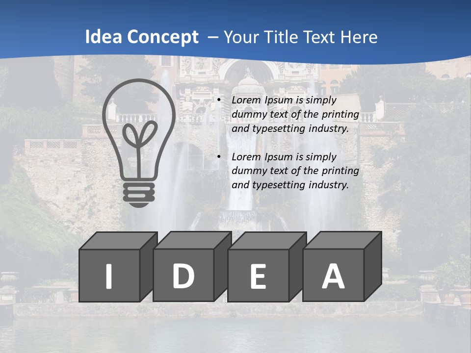 Summer Construction Italy PowerPoint Template