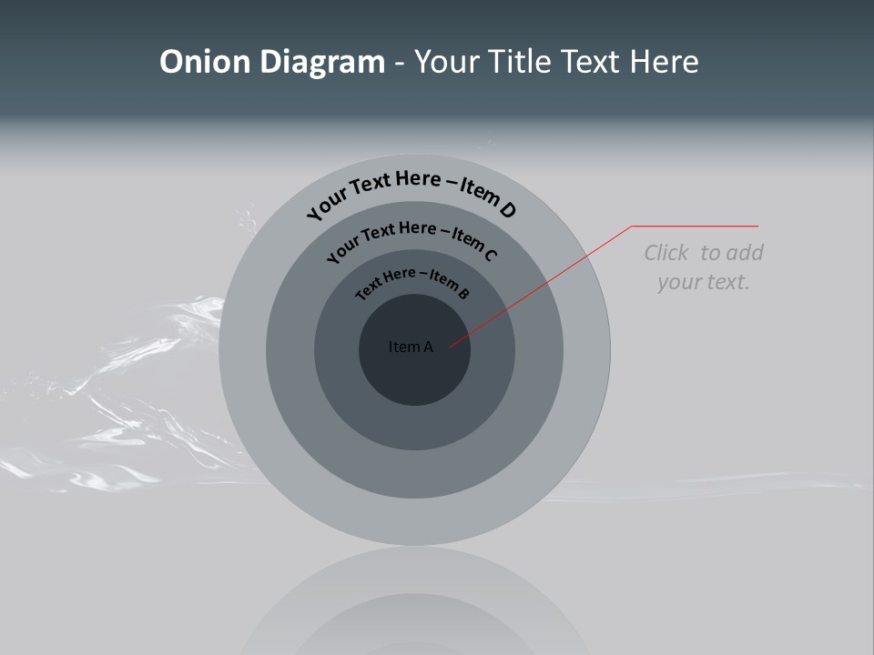 Swim Grace Wildlife PowerPoint Template