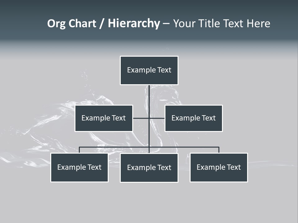 Swim Grace Wildlife PowerPoint Template