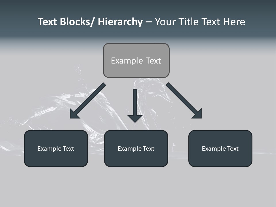 Swim Grace Wildlife PowerPoint Template
