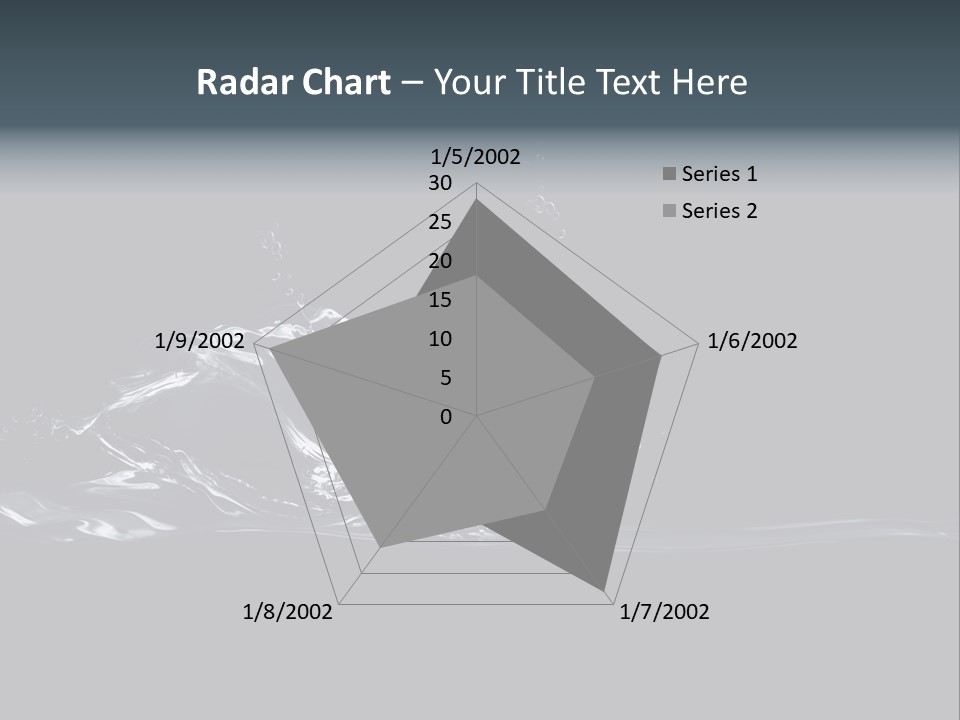 Swim Grace Wildlife PowerPoint Template