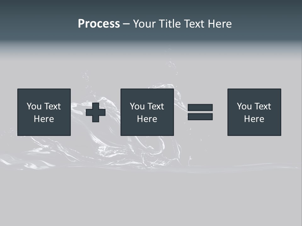 Swim Grace Wildlife PowerPoint Template