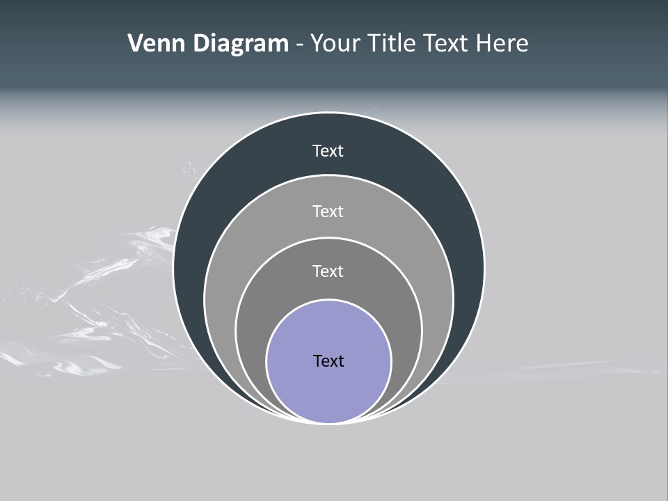 Swim Grace Wildlife PowerPoint Template