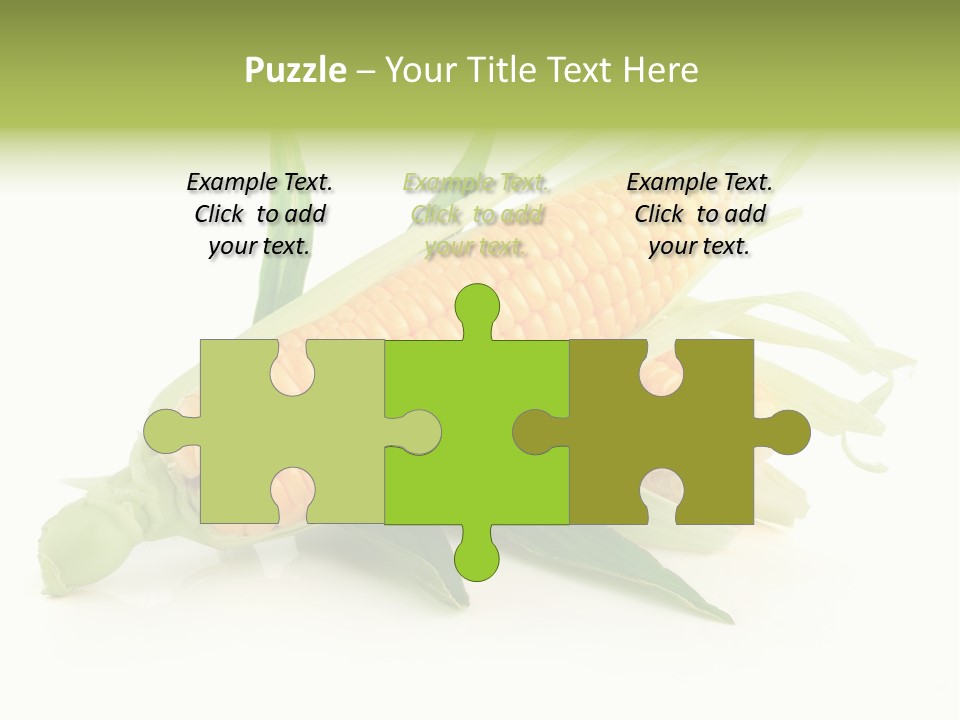 Background Fruit White PowerPoint Template