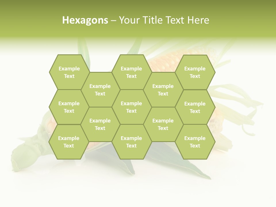 Background Fruit White PowerPoint Template