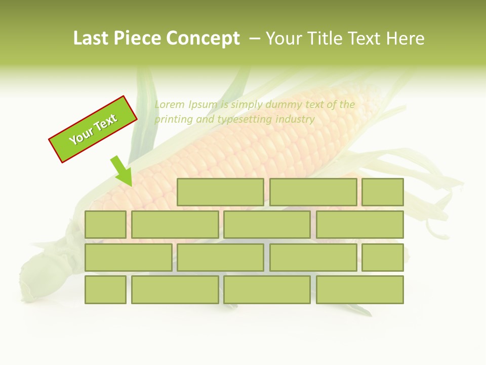 Background Fruit White PowerPoint Template