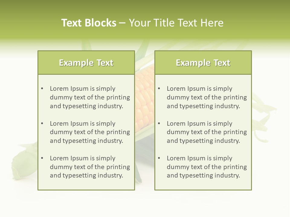Background Fruit White PowerPoint Template