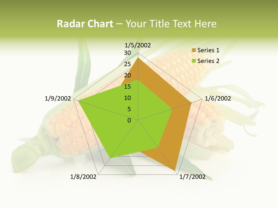 Background Fruit White PowerPoint Template