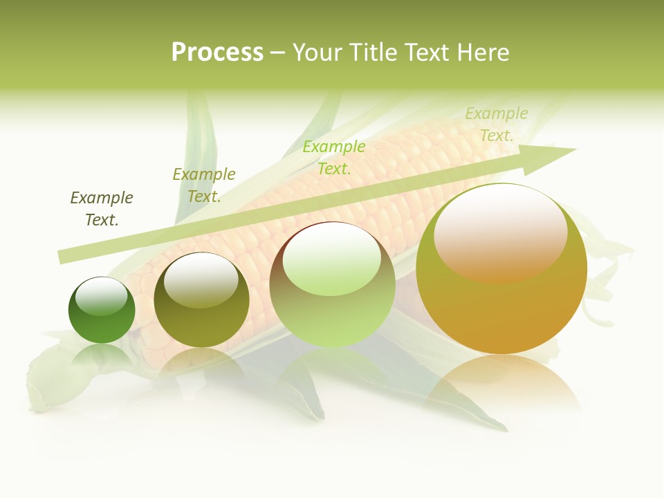 Background Fruit White PowerPoint Template