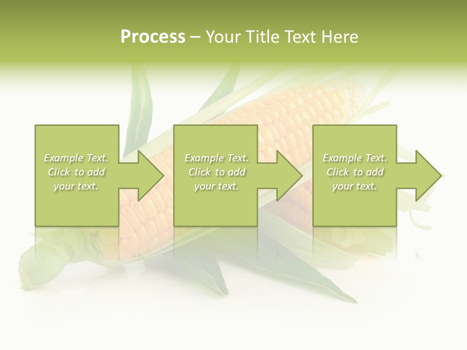 Background Fruit White PowerPoint Template