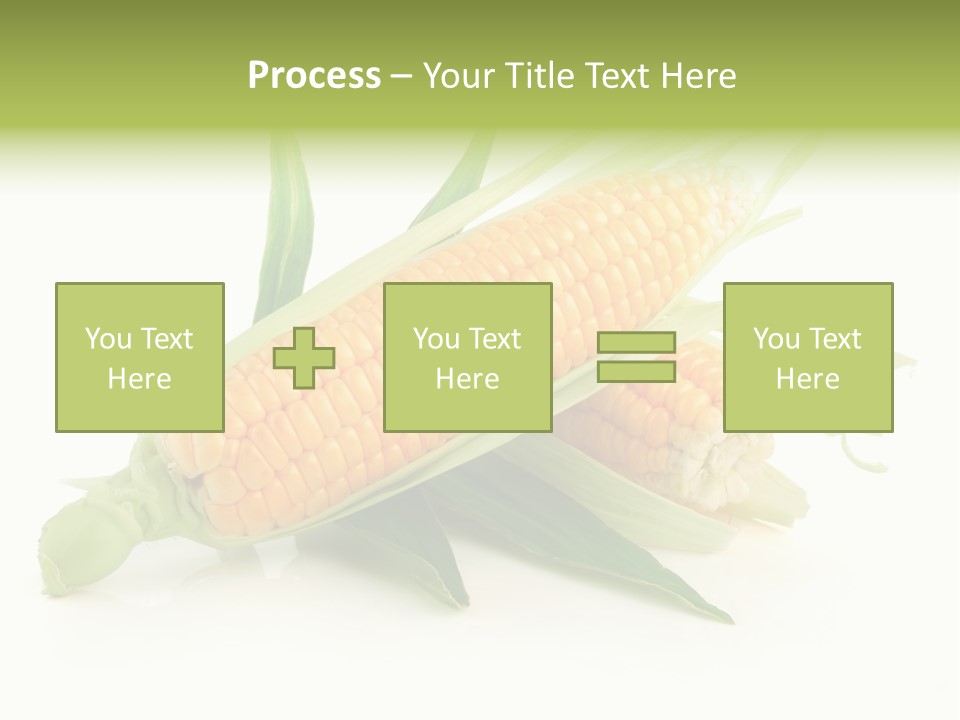 Background Fruit White PowerPoint Template