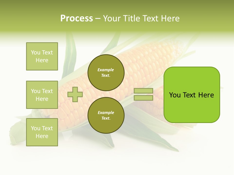 Background Fruit White PowerPoint Template
