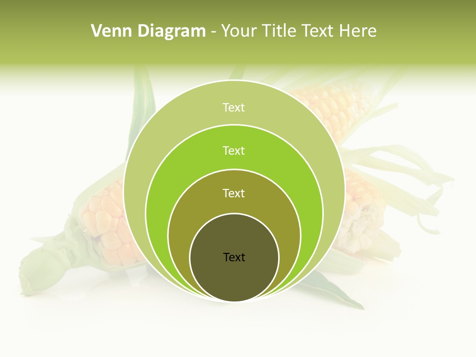 Background Fruit White PowerPoint Template