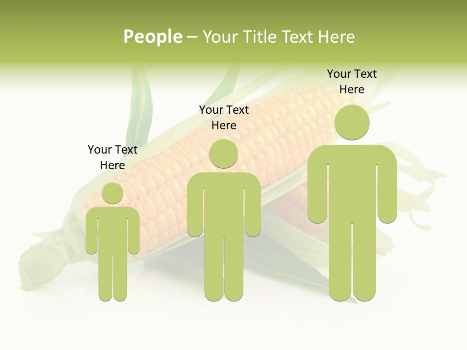 Background Fruit White PowerPoint Template