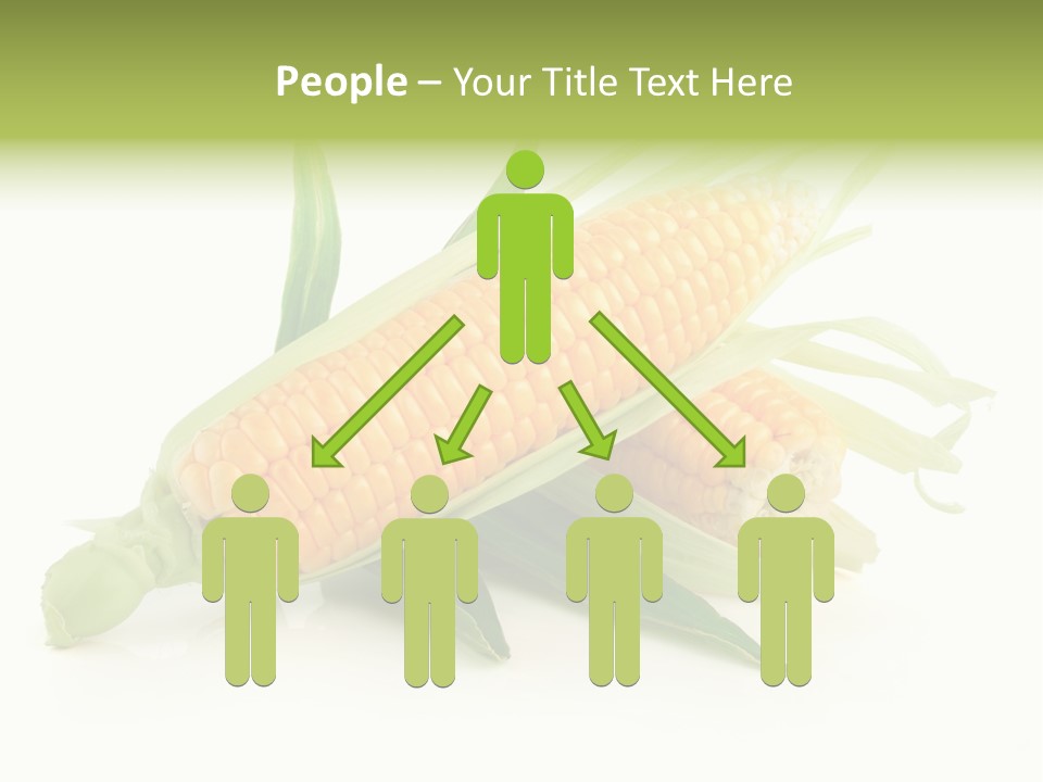 Background Fruit White PowerPoint Template