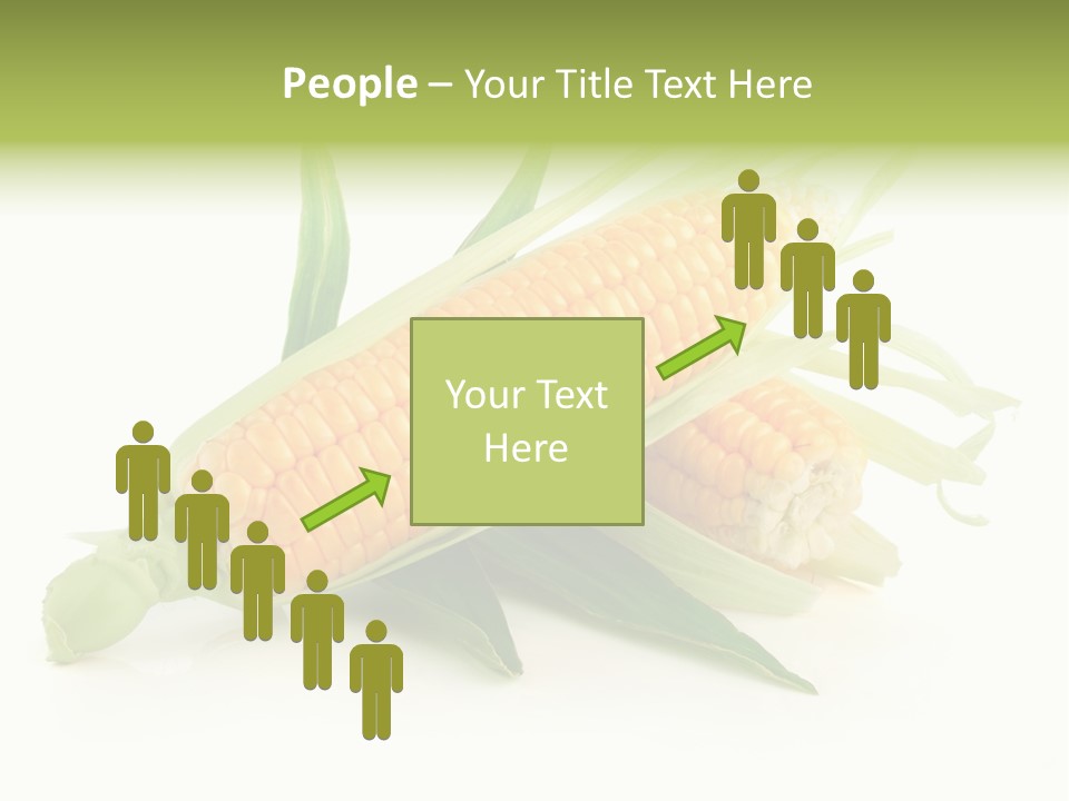 Background Fruit White PowerPoint Template