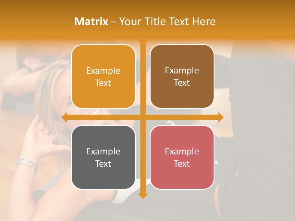 Quality Girls Power PowerPoint Template