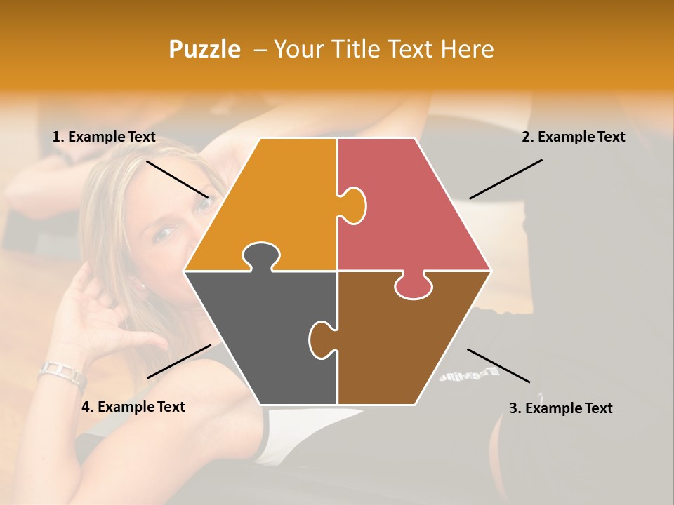 Quality Girls Power PowerPoint Template