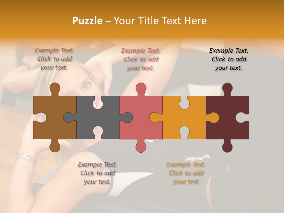 Quality Girls Power PowerPoint Template