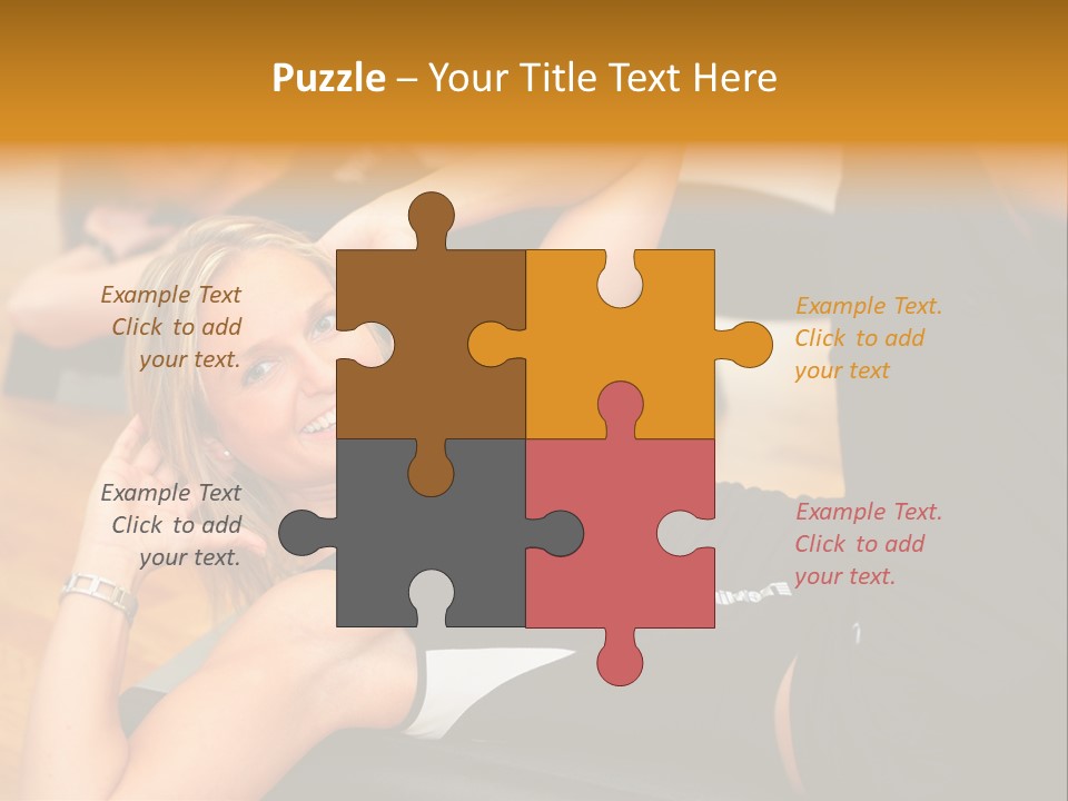 Quality Girls Power PowerPoint Template