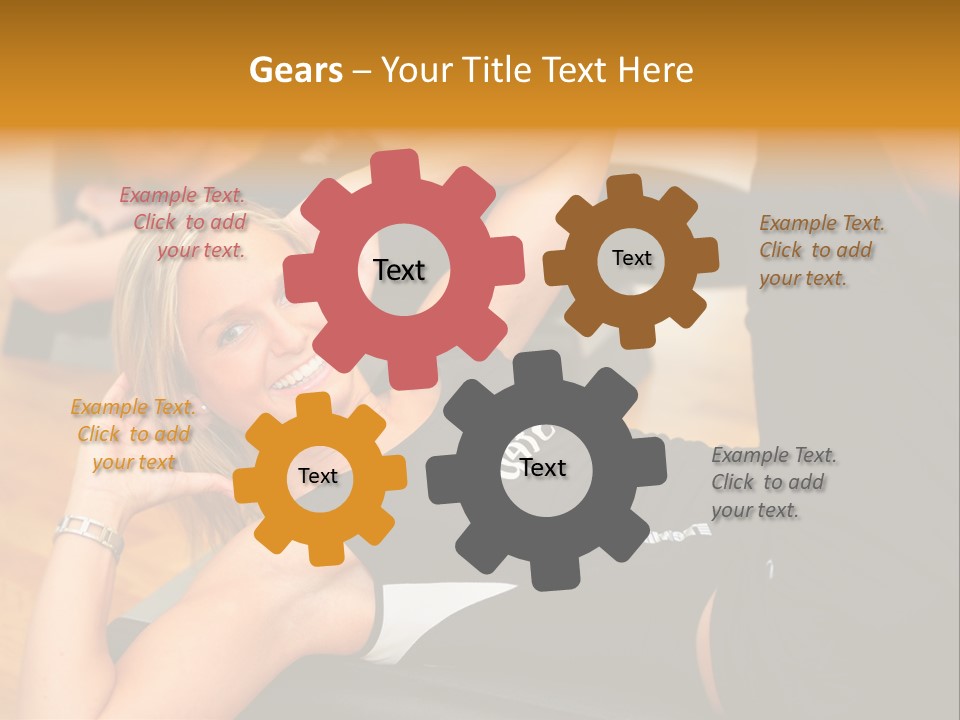 Quality Girls Power PowerPoint Template