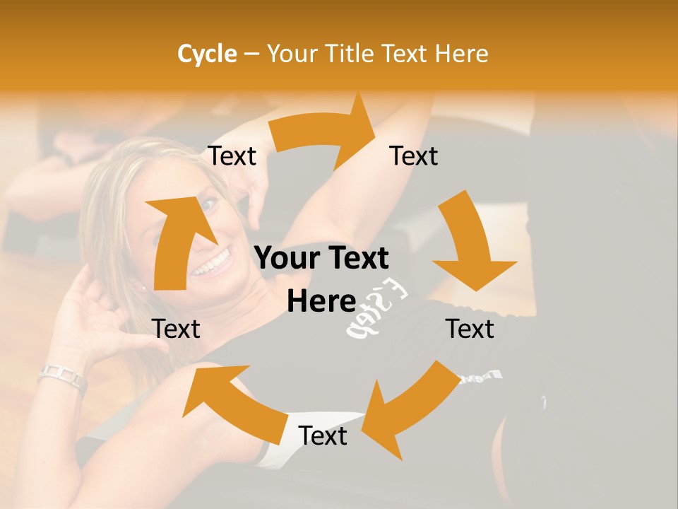 Quality Girls Power PowerPoint Template