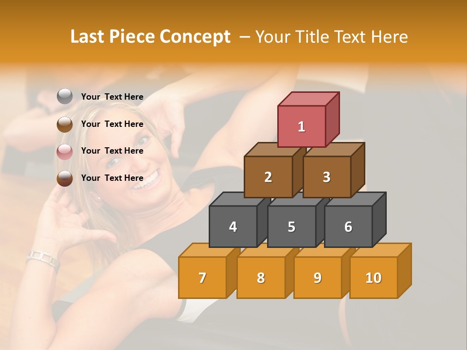 Quality Girls Power PowerPoint Template