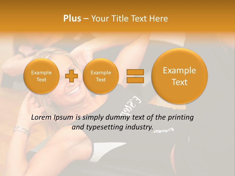 Quality Girls Power PowerPoint Template