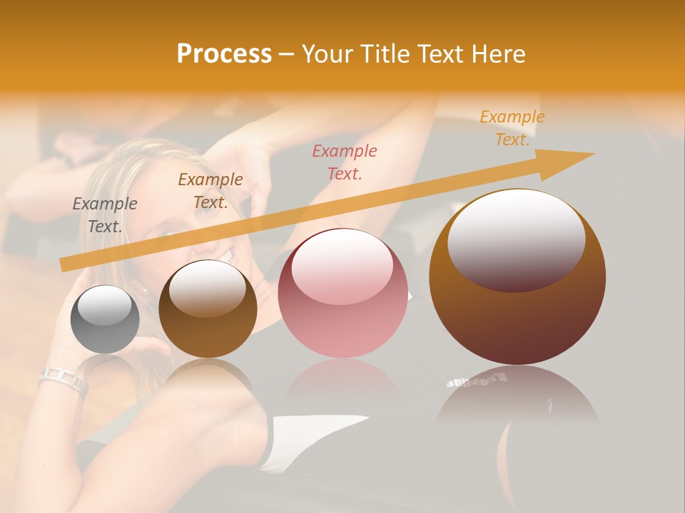 Quality Girls Power PowerPoint Template