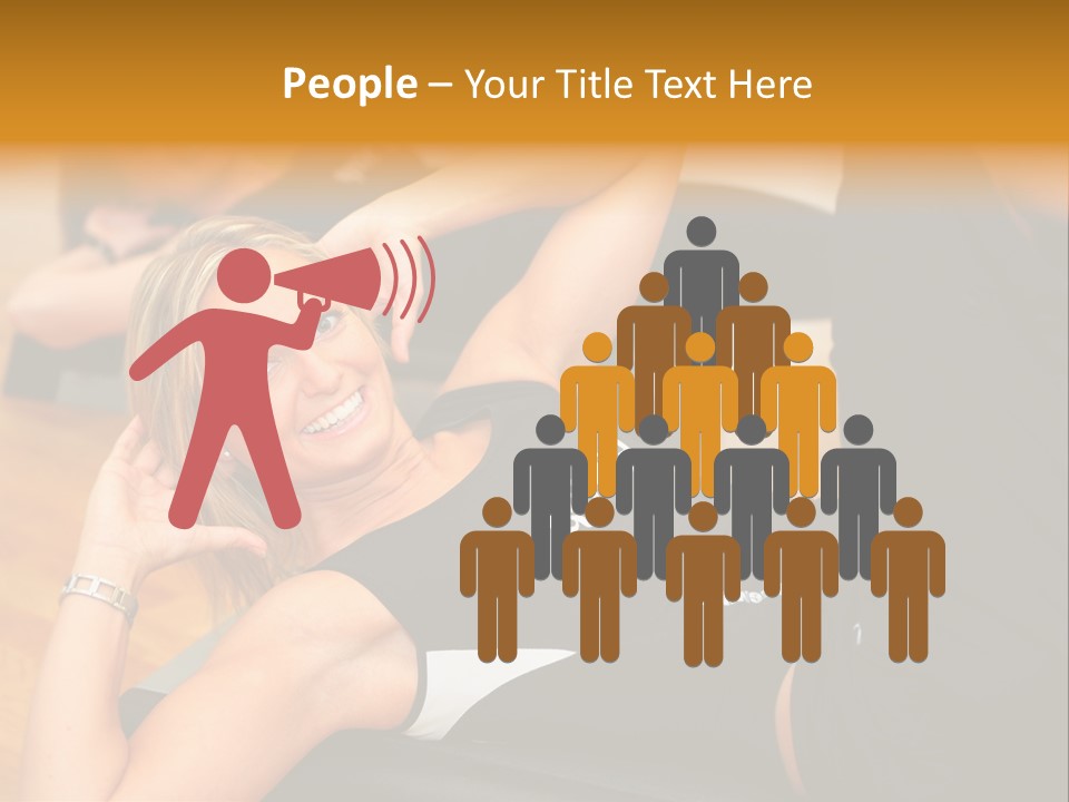 Quality Girls Power PowerPoint Template