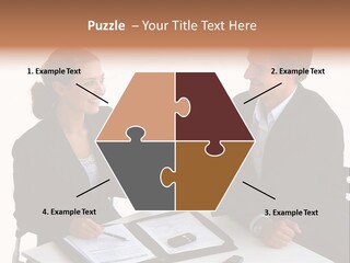 Friendship Shake Man PowerPoint Template