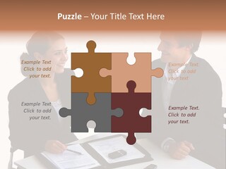 Friendship Shake Man PowerPoint Template