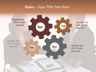 Friendship Shake Man PowerPoint Template