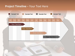 Friendship Shake Man PowerPoint Template