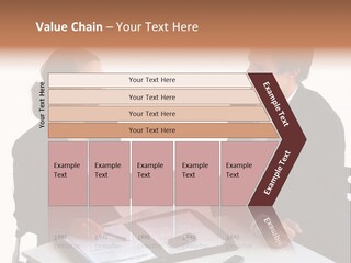 Friendship Shake Man PowerPoint Template