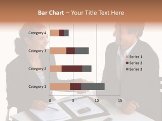 Friendship Shake Man PowerPoint Template