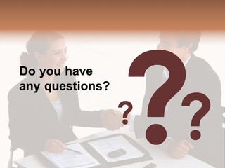 Friendship Shake Man PowerPoint Template