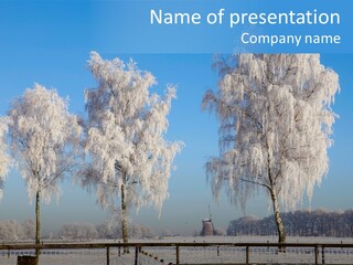 Dreamy Scene Season PowerPoint Template