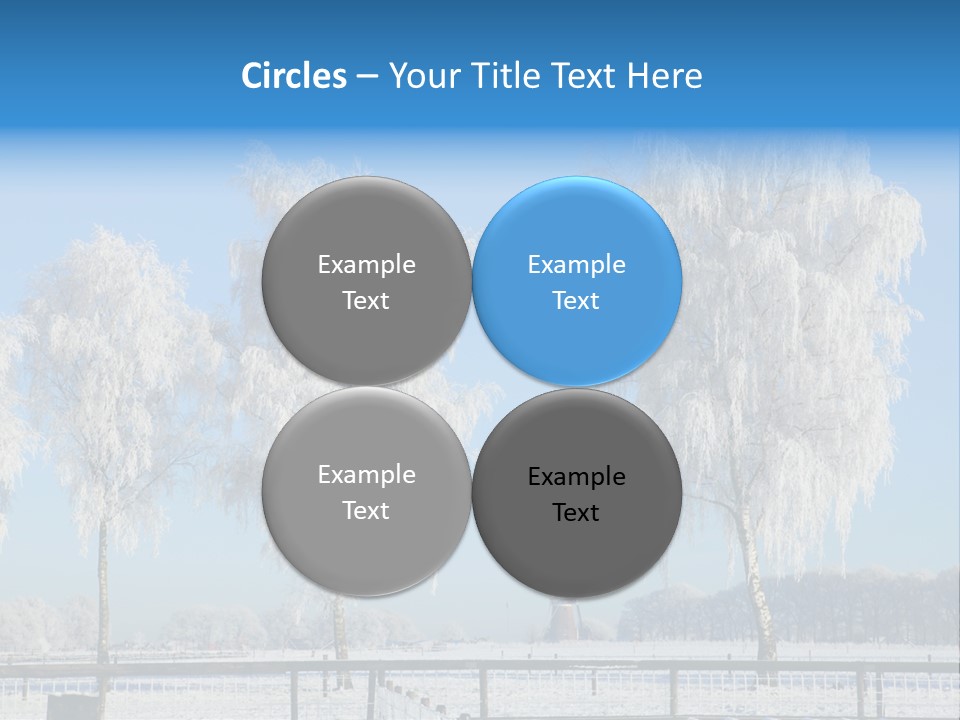 Dreamy Scene Season PowerPoint Template