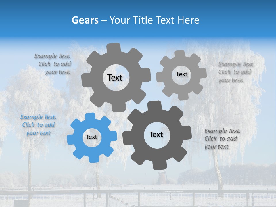 Dreamy Scene Season PowerPoint Template