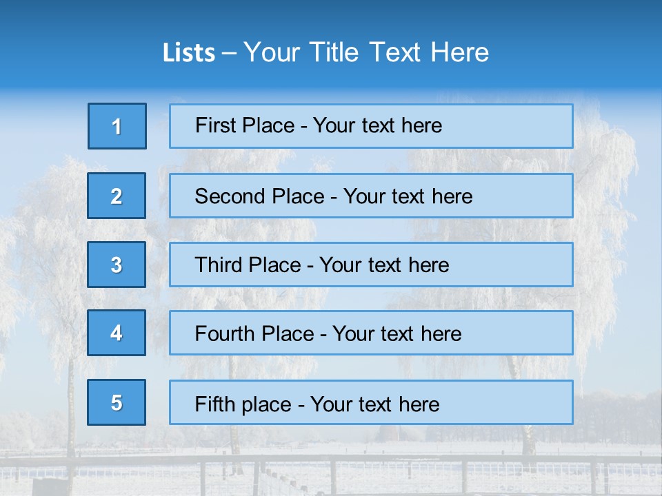 Dreamy Scene Season PowerPoint Template
