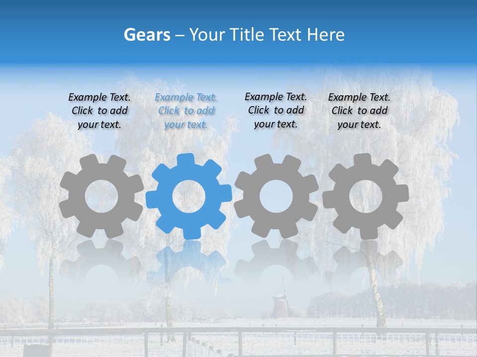 Dreamy Scene Season PowerPoint Template