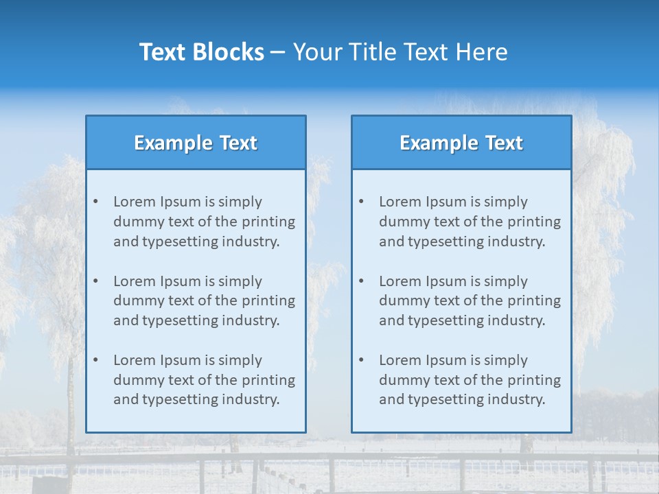 Dreamy Scene Season PowerPoint Template