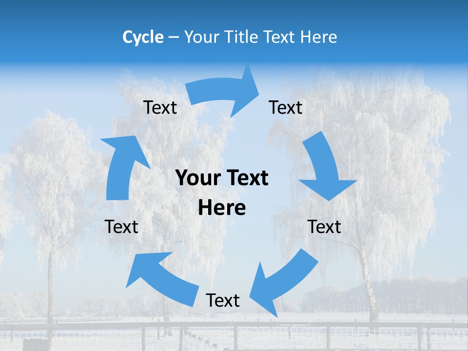 Dreamy Scene Season PowerPoint Template