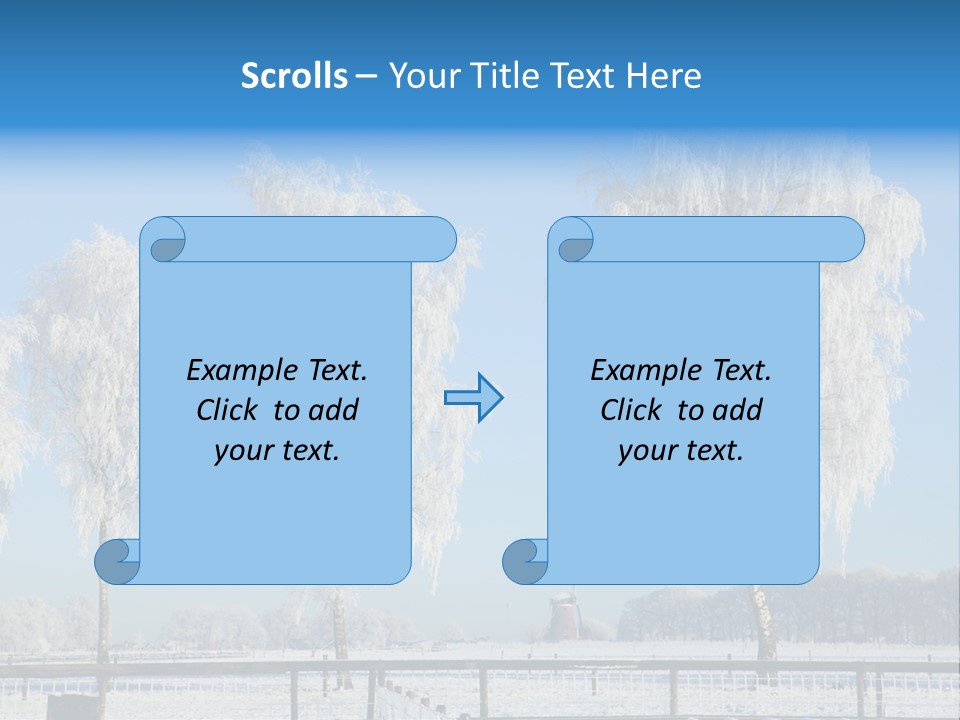 Dreamy Scene Season PowerPoint Template
